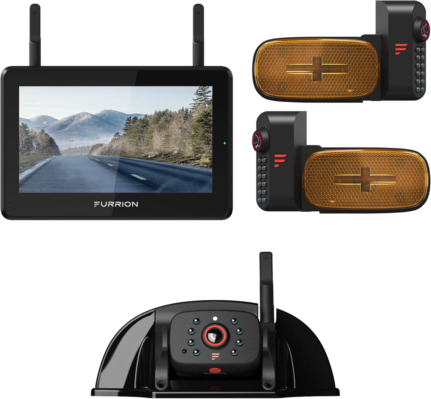 Furrion Vision S+ Wireless 3-Camera RV System with
