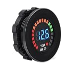 MGI SpeedWare 12vDC Voltmeter Gauge with Blue LED