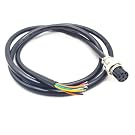 1.64 ft GX16 8 Pin Single Female Cable, GX16 8Pins