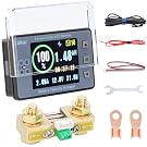 DROK Coulometer, DC 8-100V 100A Battery Monitor 12V