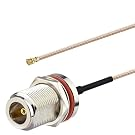 Superbat wlaniot N Type Female Pigtail Cable (6"