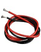 BNTECHGO 14 AWG Silicone Wire Red Black 10ft