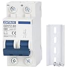 CHTAIXI DC Miniature Circuit Breaker, 2 Pole 1000V
