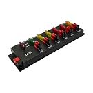 6 Out Power Pole Distribution Block Power Splitter
