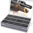 400Pcs Heat Shrink Tubing Kit, 3:1 Adhesive Lined