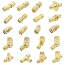 SMA Connector Kit, 20 Type SMA Adapter Set, 90